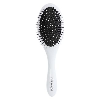 brosse à cheveux céramique démêlante blanche