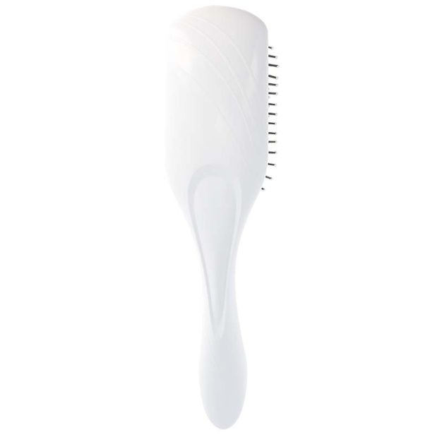 brosse à cheveux céramique démêlante blanche
