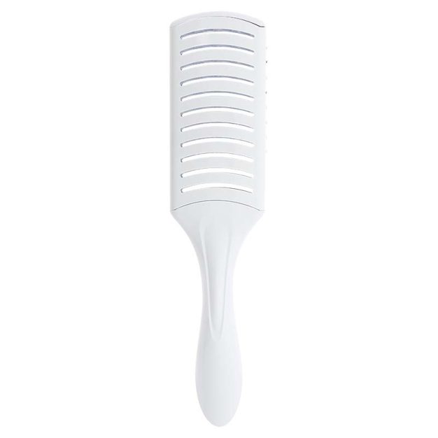 brosse à cheveux céramique démêlante blanche