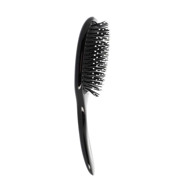 brosse à cheveux plate démêlante noire