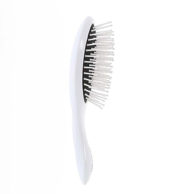 brosse de voyage blanche