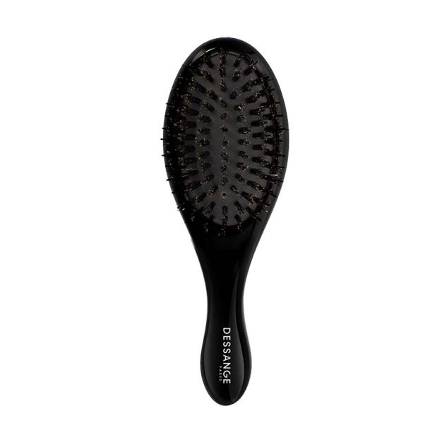 brosse à cheveux de voyage nylon et sanglier
