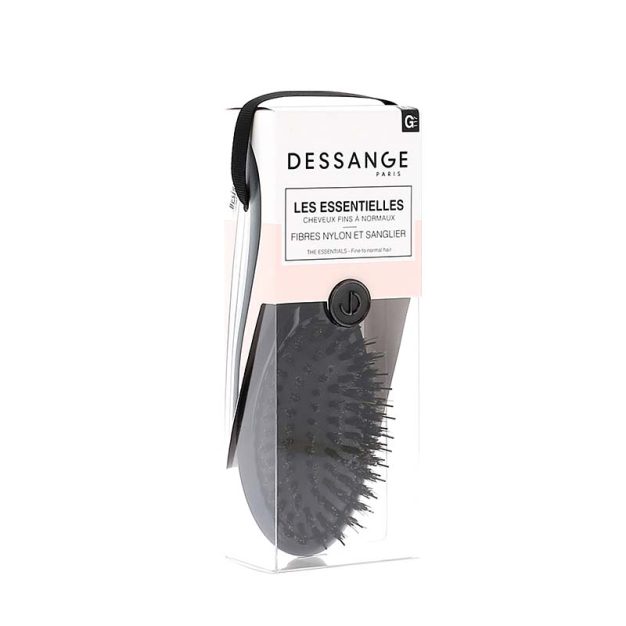 brosse à cheveux de voyage nylon et sanglier