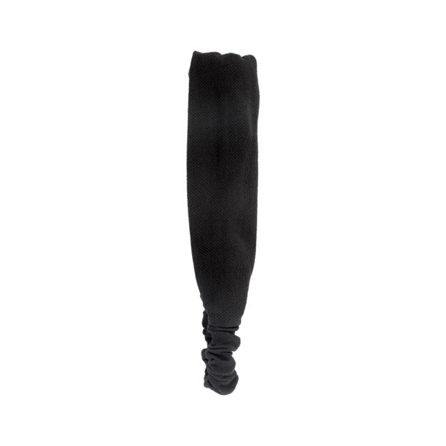 bandeau cheveux tissu noir