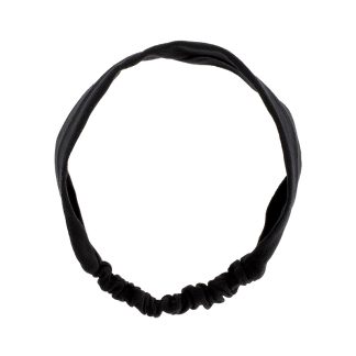 bandeau cheveux tissu noir