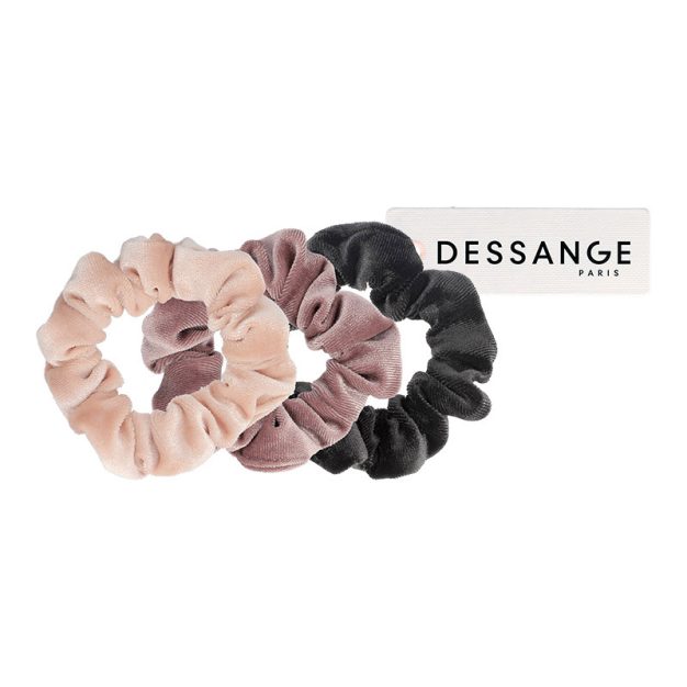 chouchous tissu texturé velours