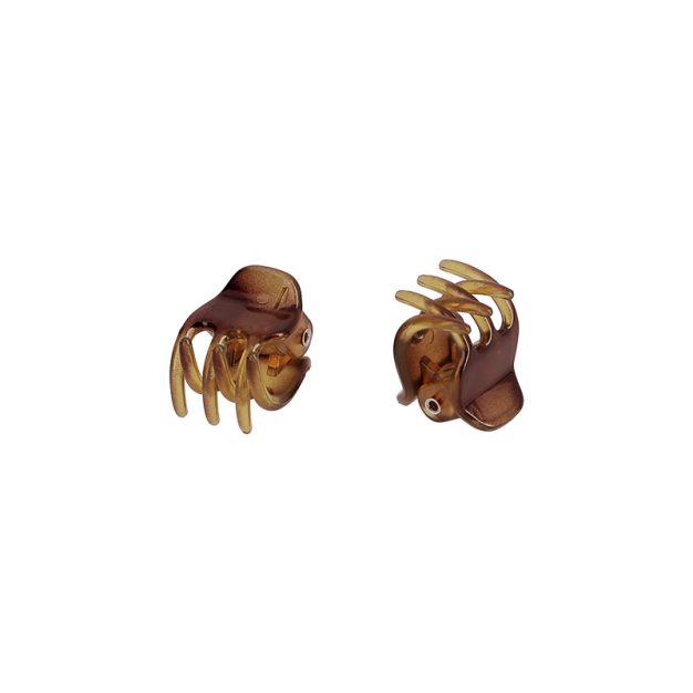 pinces puces à cheveux marron