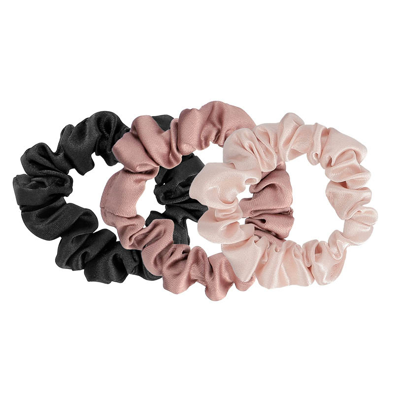 Élastiques à Cheveux Satinés x3