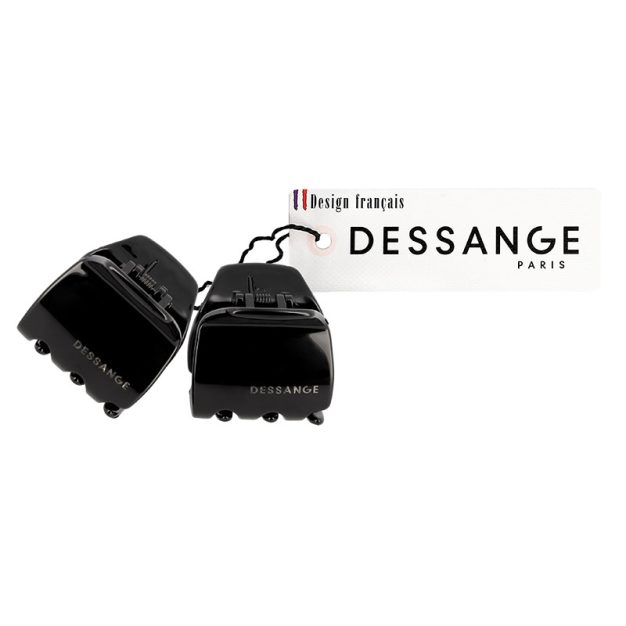 pince à cheveux renforcées x2 noir