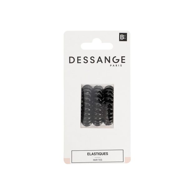 élastique à cheveux téléphone noir