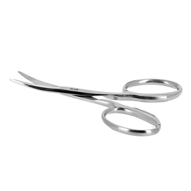 Ciseaux à ongles courbes inox