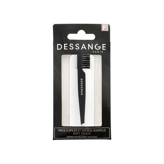 pince à épiler et brosse sourcils