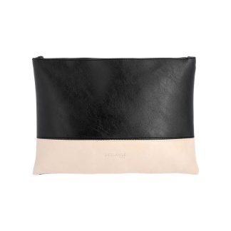 pochette de toilette noir et nude
