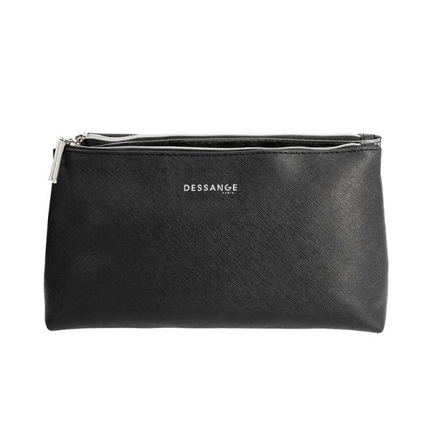 trousse de voyage noire 2 compartiments