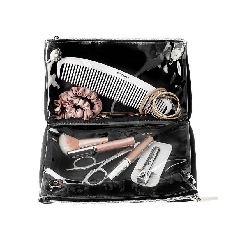Trousse de Voyage Noire 2 Compartiments